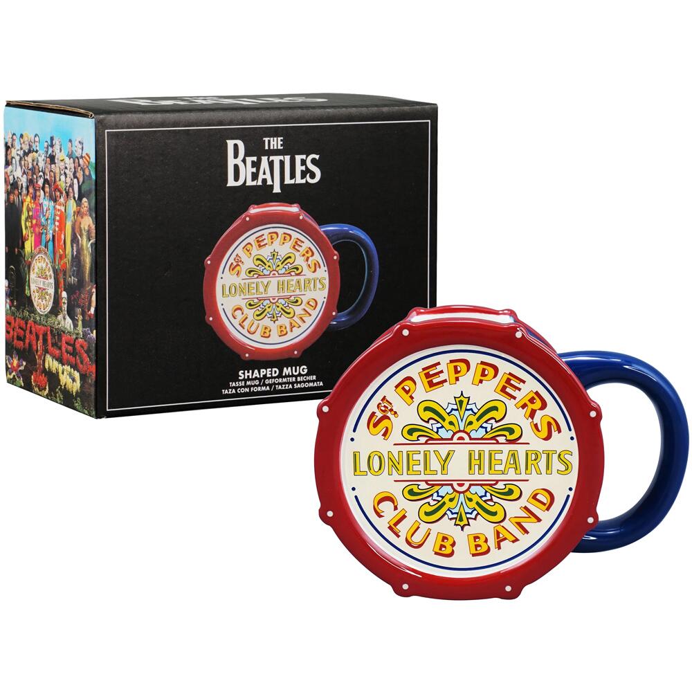 The Beatles SGT. PEPPER Shaped Mug 250ml Gift Boxed MUGSBTS03