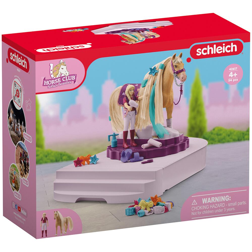Schleich Horse Club Horse Grooming Station Playset 42617