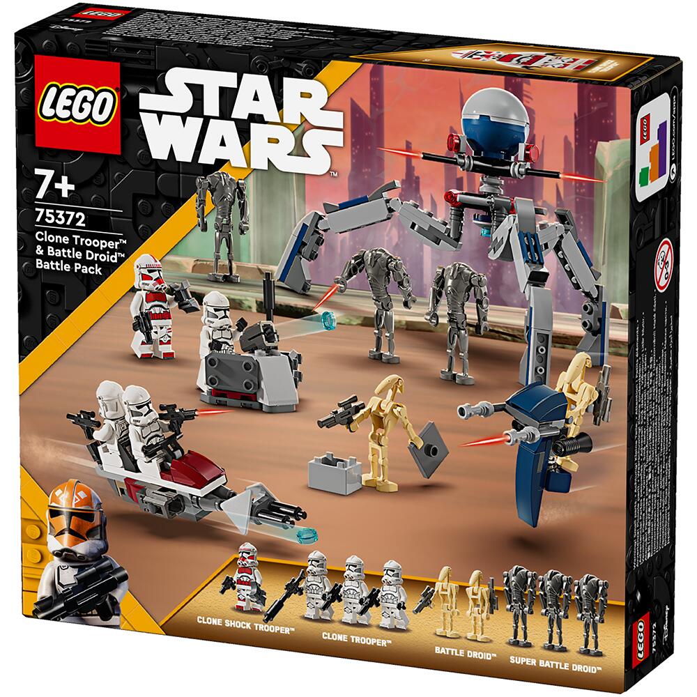LEGO Star Wars Clone Trooper & Battle Droid Battle Pack Ages 7+ 75372
