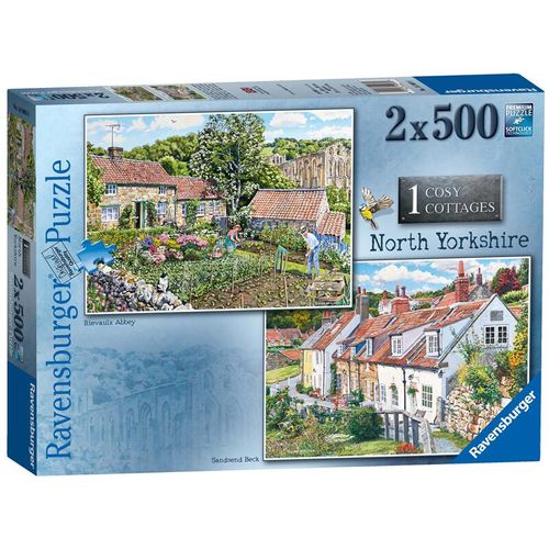 Ravensburger Cosy Cottages No 1, North Yorkshire 2x500 Piece Jigsaw Puzzles 14969