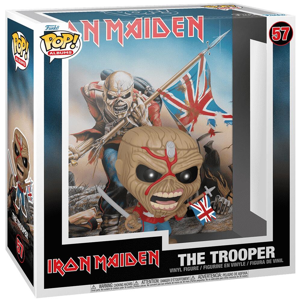 Funko POP! Albums Iron Maiden THE TROOPER Collectable Figure 57 53078