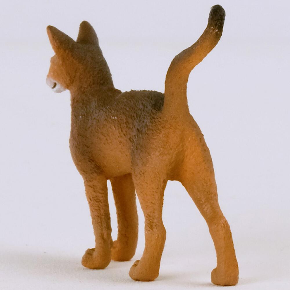 Schleich Farm World Abyssinian Cat Animal Figure Toy for Ages 3+