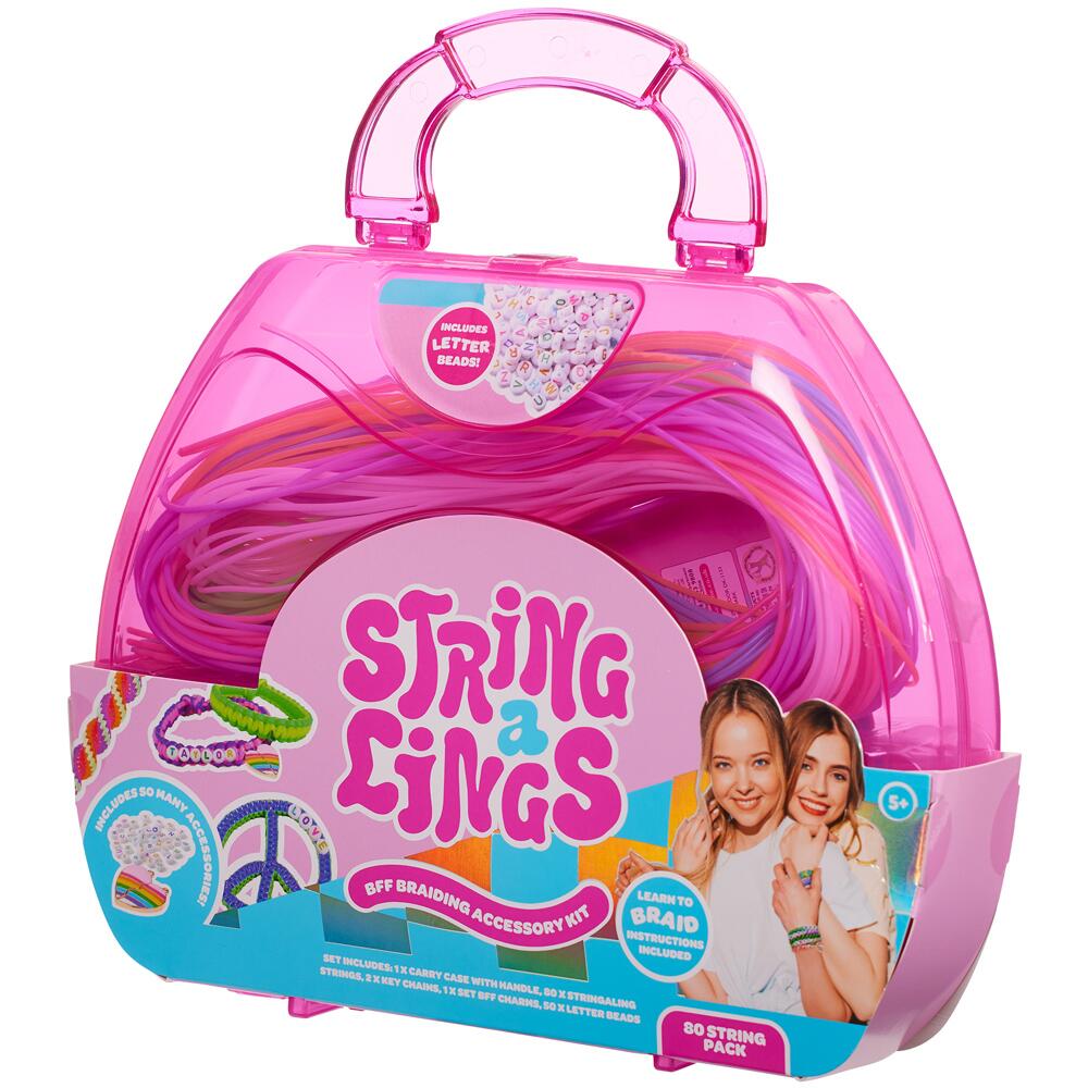 Stringalings BFF BRAIDING Accessory Kit for Ages 5+ 0ST-HUN2546