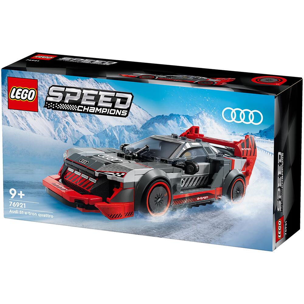 LEGO Speed Champions Audi S1 e-tron quattro Race Car Building Set 76921