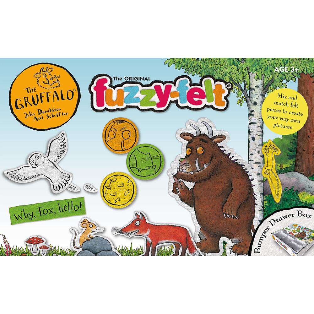 Fuzzy-Felt The Gruffalo Drawer Set Creative Art Toy