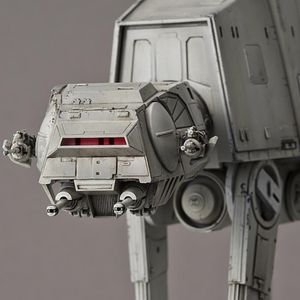 View 4 Bandai Star Wars AT-AT Model Kit Scale 1:144 R01205