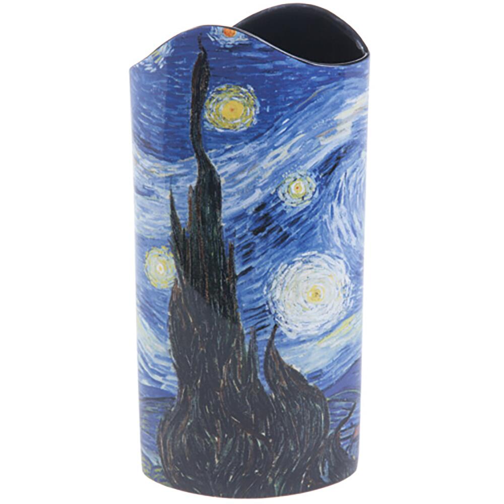 John Beswick Silhouette D'art Van Gogh Starry Night Ceramic Vase