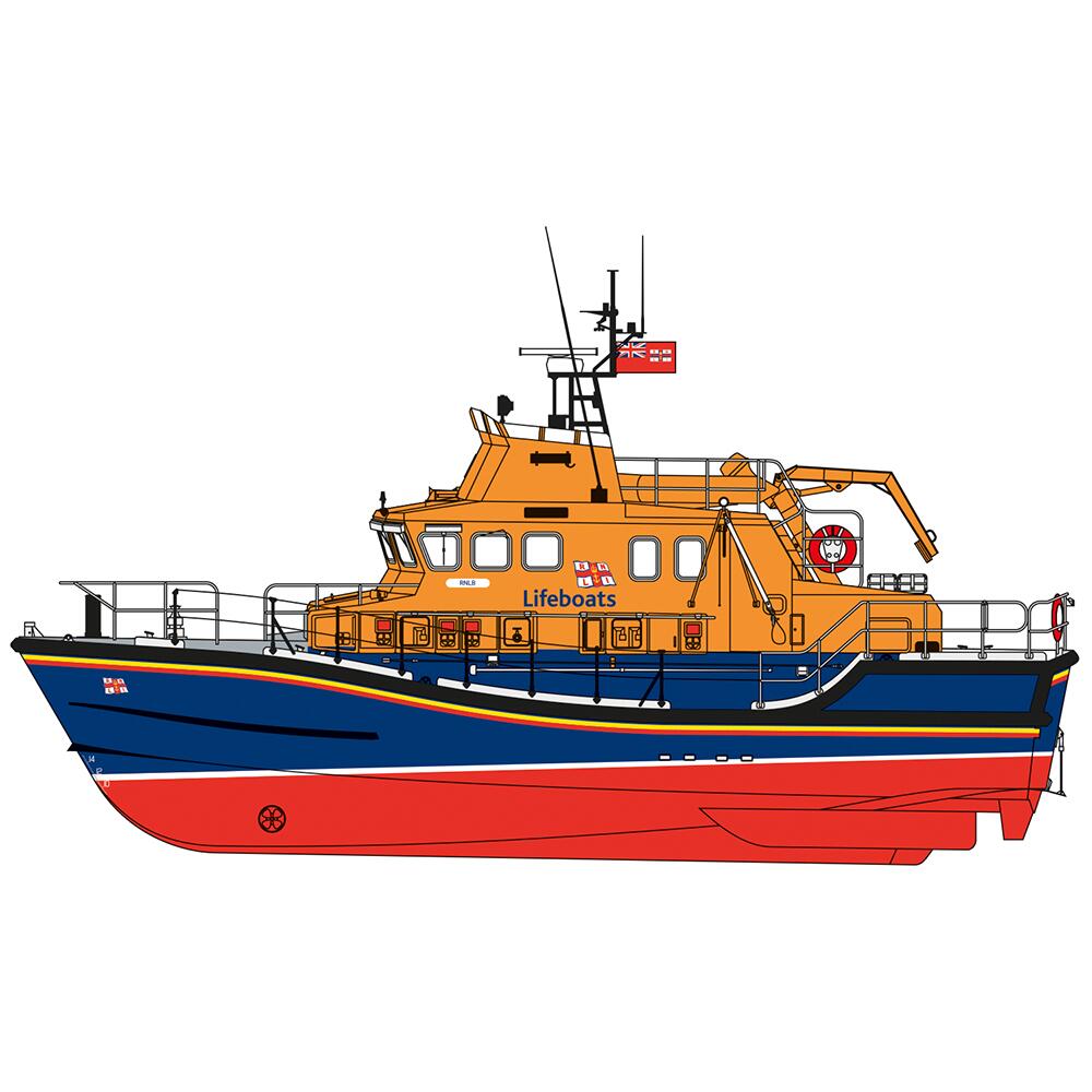 Airfix RNLI Severn Class Lifeboat Model Kit Scale 1:72