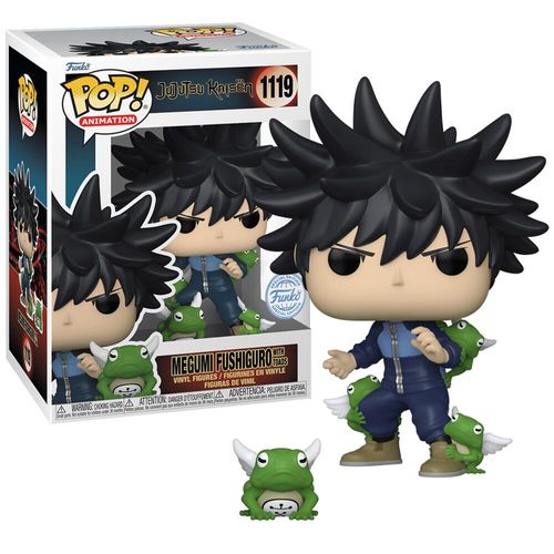 Funko Pop&Buddy: JJK - Megumi - (Rabbit) - Jujutsu Kaisen - Figura de vinilo coleccionable - Idea de regalo - Producto oficial - Juguetes para niños y adultos - Fans del Funko Pop&Buddy: JJK - Megumi - (Rabbit) - Jujutsu Kaisen - Figura de vinilo coleccionable - Idea de regalo - Producto oficial - Juguetes para niños y adultos - Fans del
