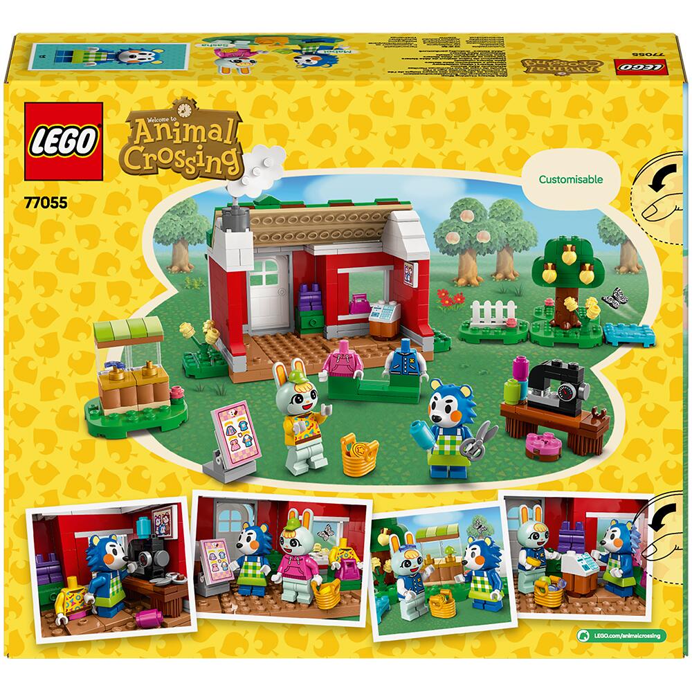 LEGO Animal Crossing Able Sisters 322-Piece Clothing Shop Building Kit