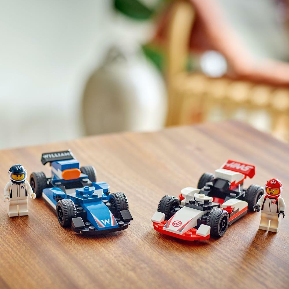 LEGO City F1 Williams Racing Haas Cars Set 60464