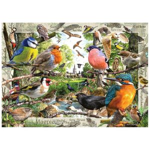 View 2 Ravensburger Our Feathered Friends 1000 Piece Jigsaw Puzzle 12000328