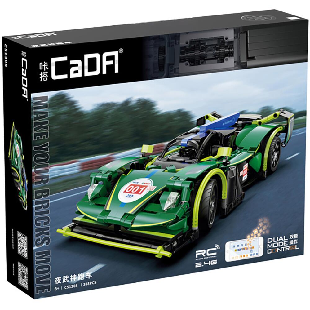CaDA Emerald Deity Sports Car Construction Brick Model Scale 1:14 C51308W