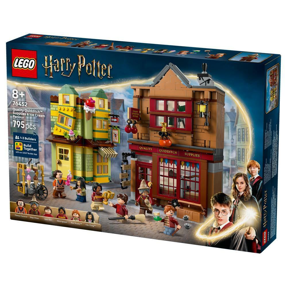LEGO Harry Potter Quality Quidditch Supplies & Ice Cream Parlour 6526360