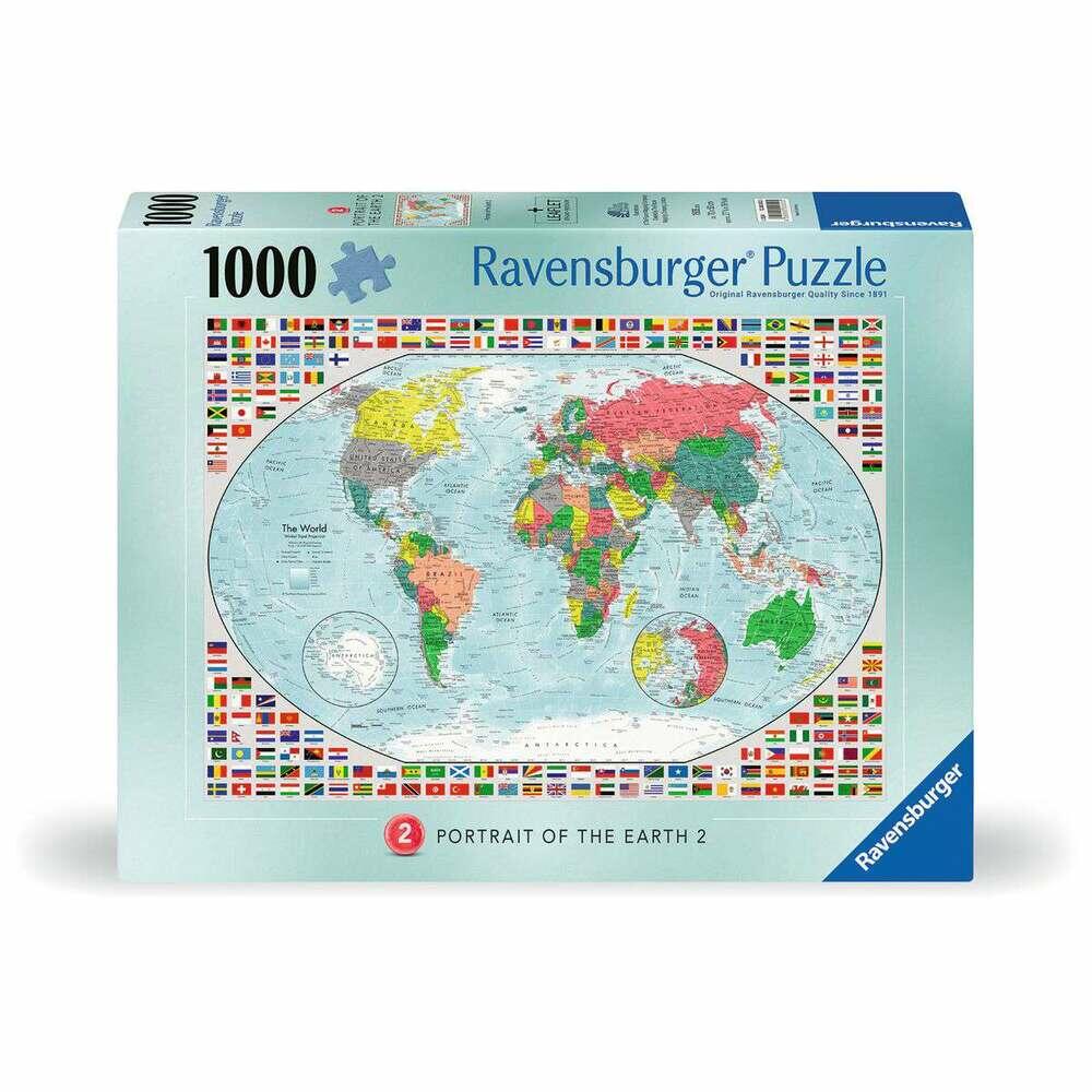Ravensburger Portrait of The Earth 2 1000 Piece Jigsaw Puzzle 12000052