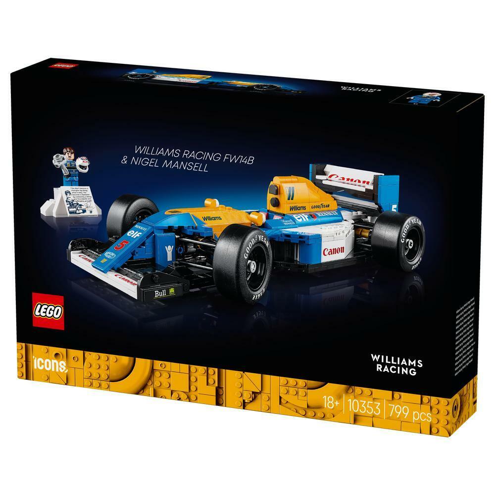 LEGO Icons Williams Racing FW14B & Nigel Mansell 6526756