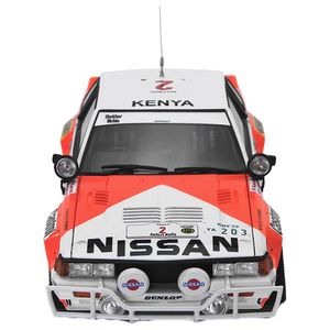 View 5 Beemax Nissan 240 RS Rally Safari 1984 Model Kit Scale 1:24 BX24041