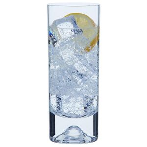 View 3 Dartington Crystal Dimple Highball Glasses Pair TU10/6/P