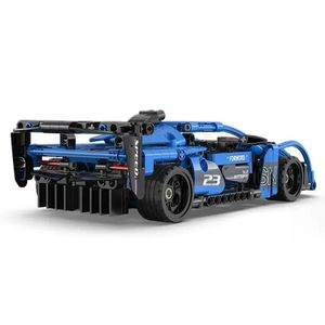 View 3 CaDA Shadow Sports Car Brick Pull-Back Construction Model Set C52023W