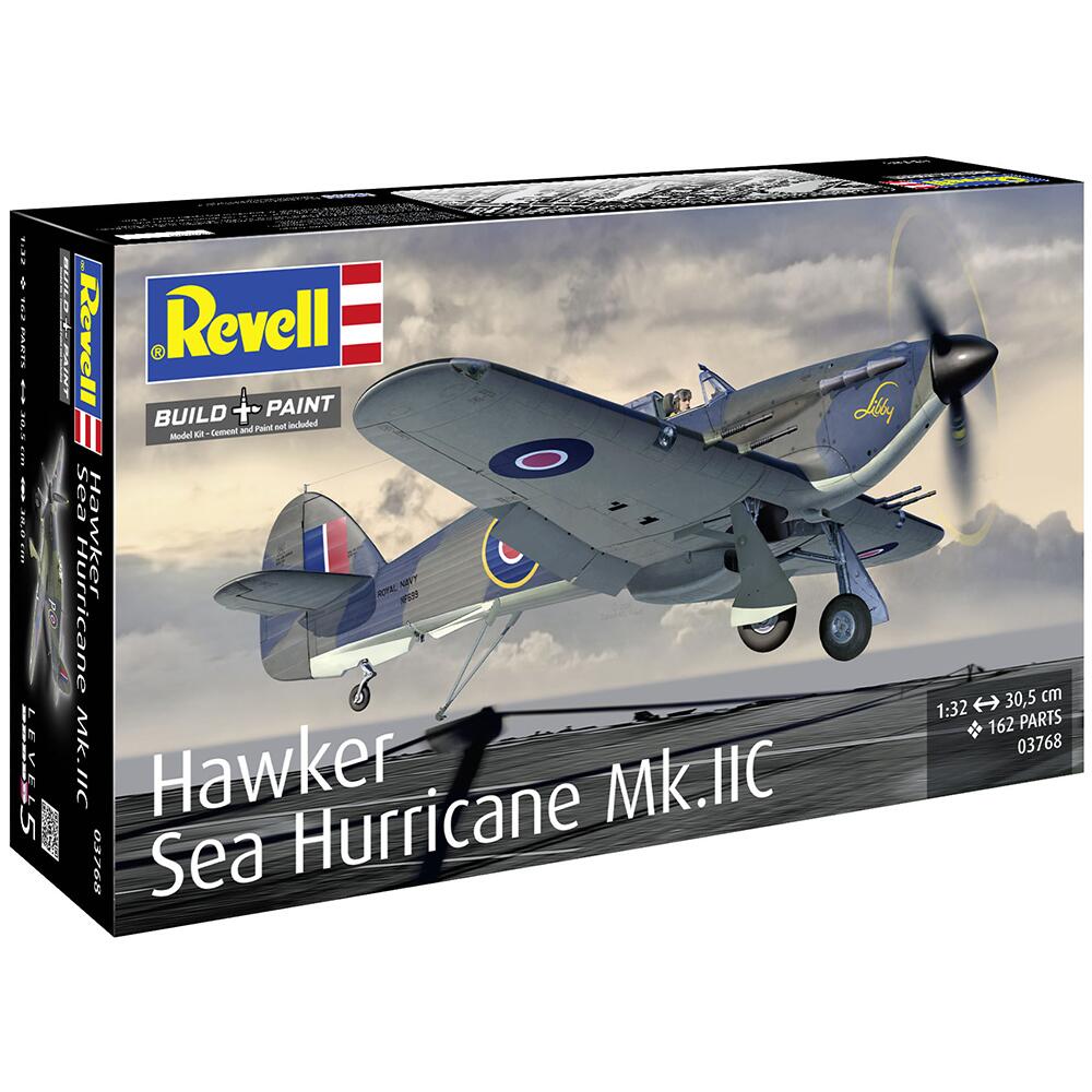 Revell Hawker Sea Hurricane Mk.IIC WWII Aircraft Model Kit Scale 1:32 03768