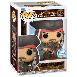 View 3 Funko POP! Pirates of the Caribbean JACK SPARROW Collectable Vinyl Figure 1482 81940