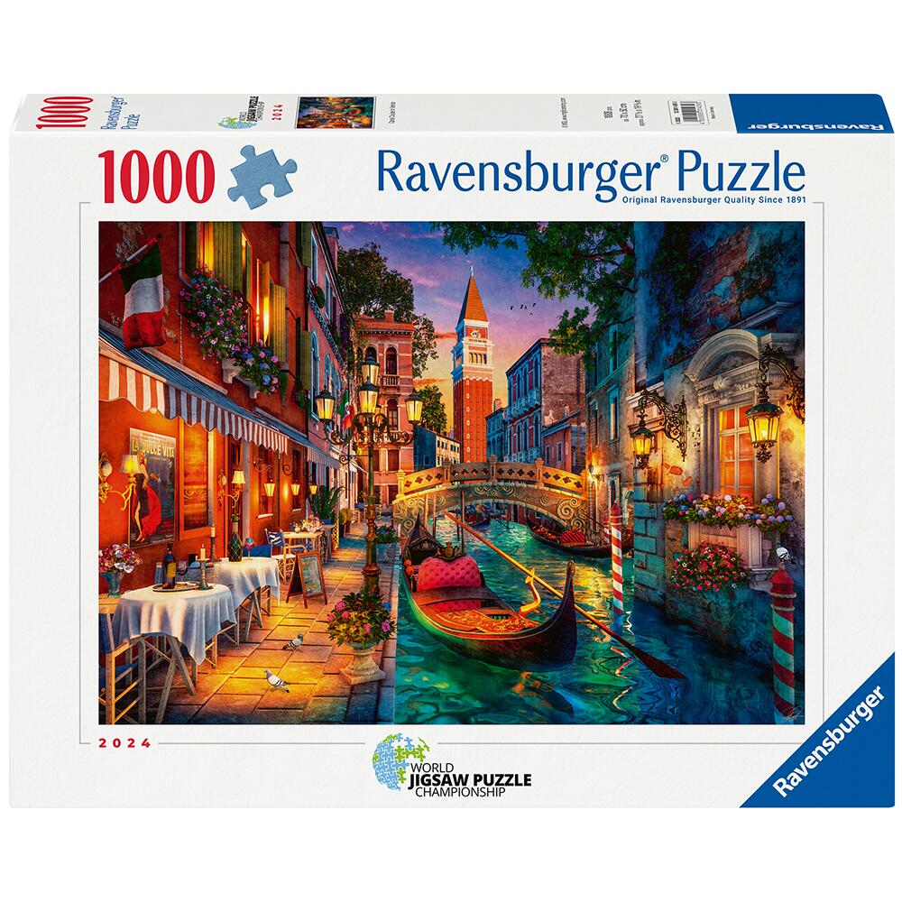Ravensburger Canal Cruise in Venice 1000 Piece Jigsaw Puzzle 12001439