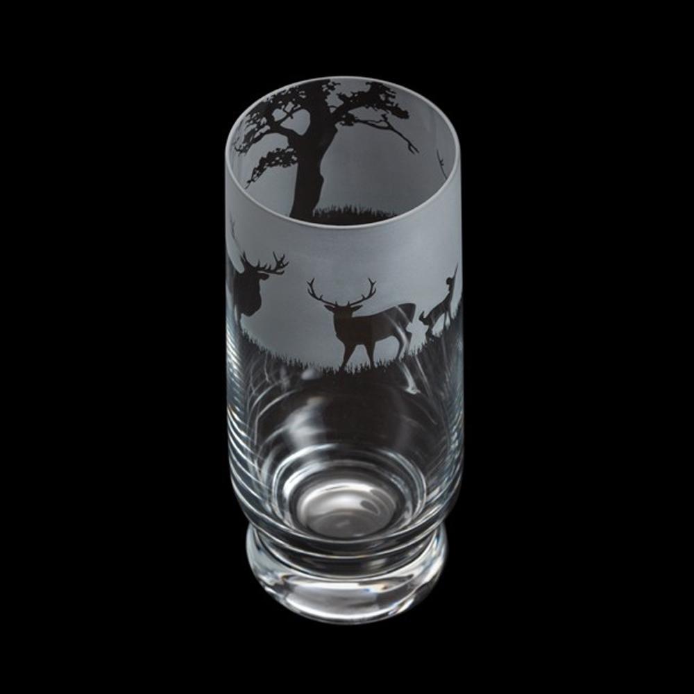Dartington Aspect Hand-Finished Stag HIGHBALL Glass (BOXED)