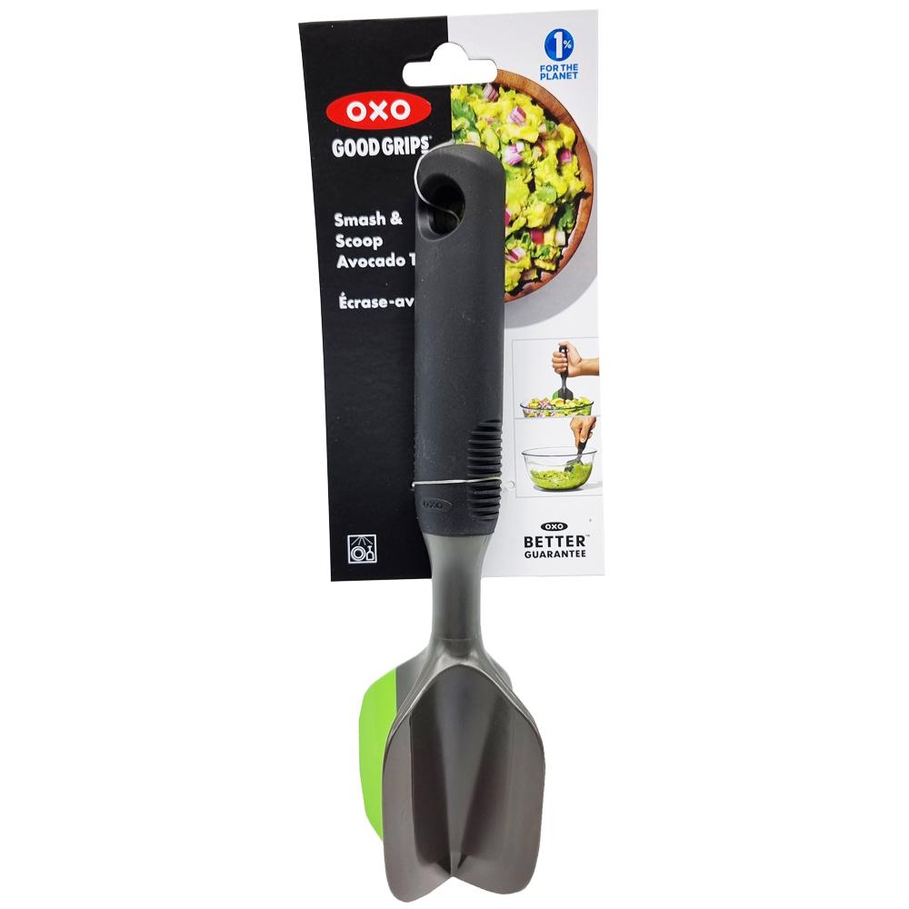 OXO Scoop and Smash Good Grips Avocado Tool, Masher, Black:  Home & Kitchen