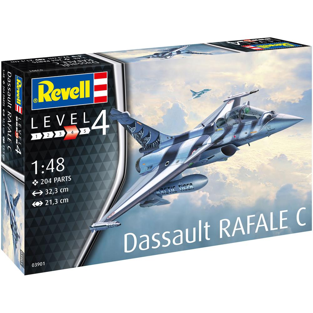 Revell Dassault Rafale C Model Kit Level 4 Scale 148