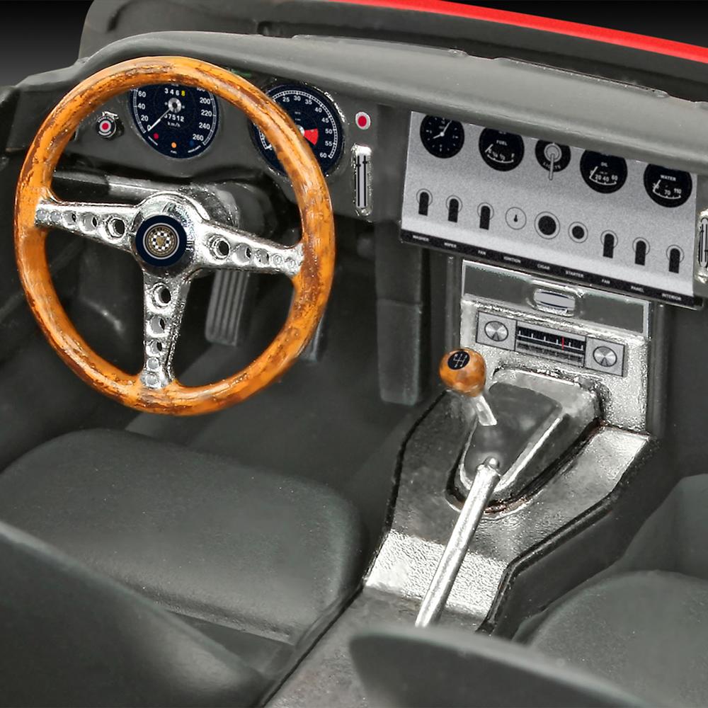 Revell Jaguar EType Car Model Kit (Level 3) (Scale 124)