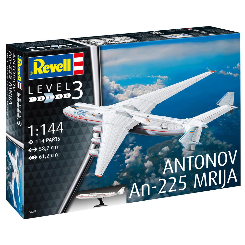 Revell Antonov An225 Mrija Aircraft Model Kit (Level 3) (Scale 1144)
