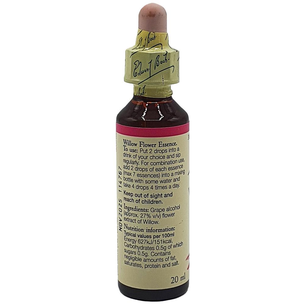 Willow Bach Flower Remedy 20ml