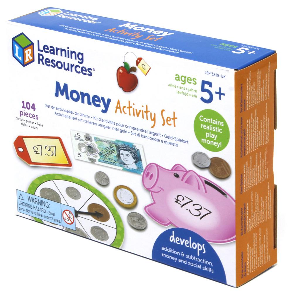 Learning Resources Money Activity Set with UK Play Money