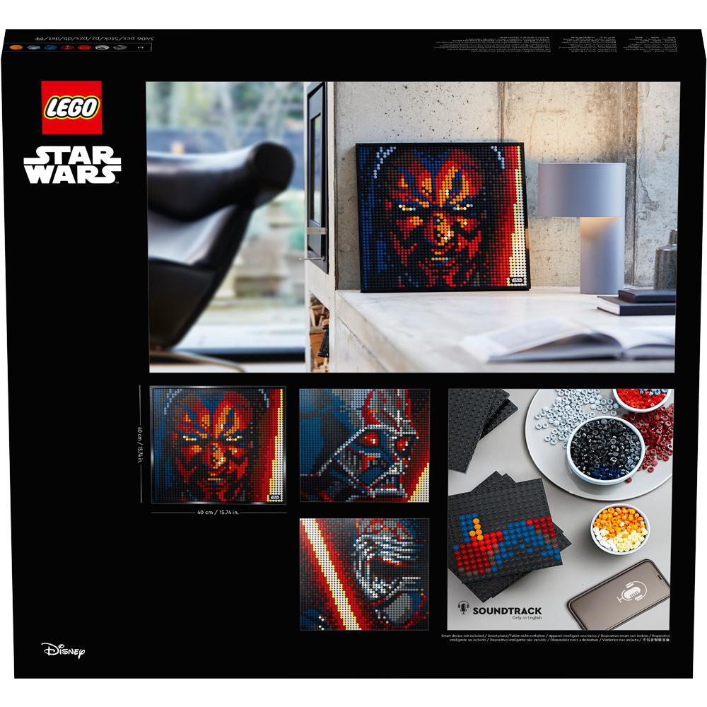 LEGO Art Star Wars The Sith Portrait Building Set