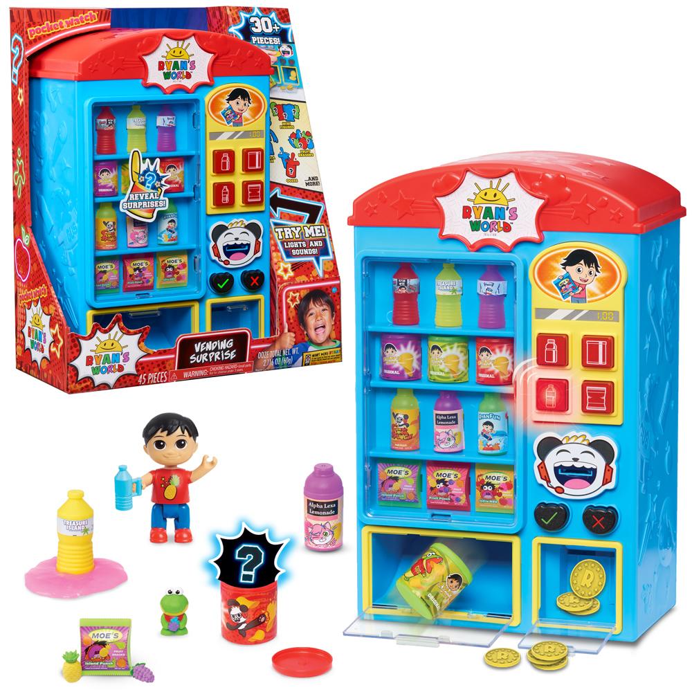 Pretend Play Find Ryan's Toys Ryan's World Vending Surprise Playset