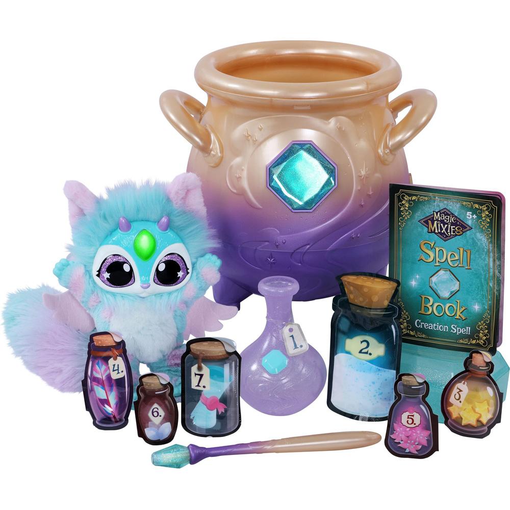 Magic Mixies Cauldron with Pet Electronic Toy in BLUE