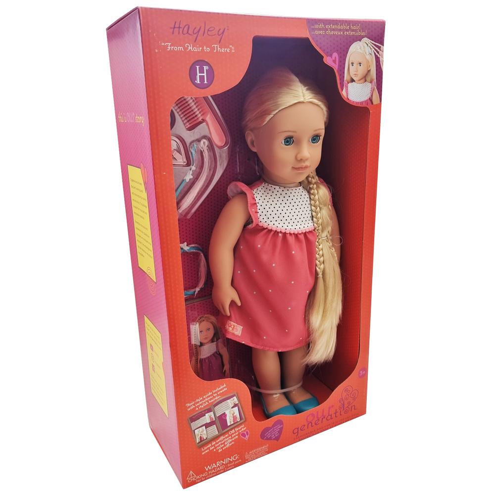 Our Generation Hayley From Hair to There 46cm Hair Style Doll