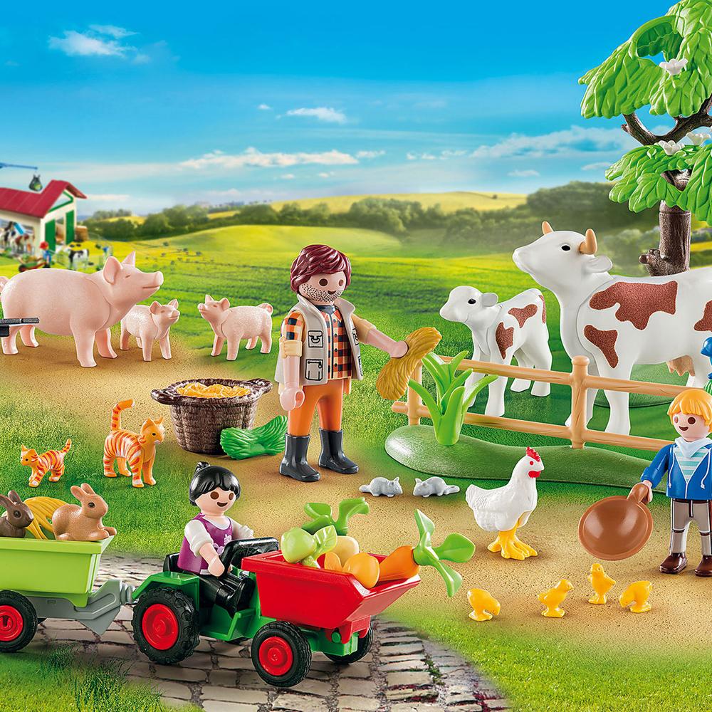 Playmobil Farm Advent Calendar Playset 70189 Ages 4+