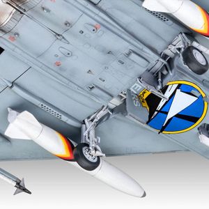 View 4 Revell Eurofighter Typhoon Bavarian Tiger Model Set Scale 1:72 with Paints 63818
