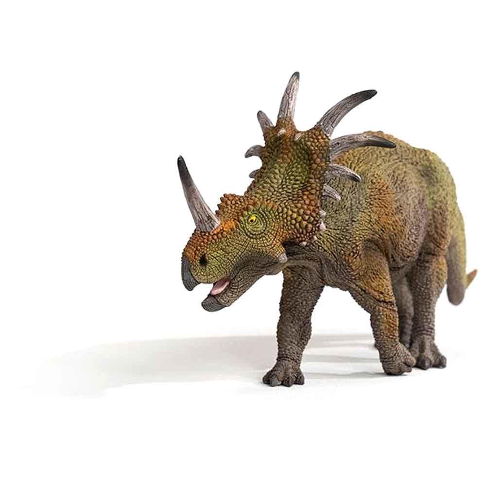 View 2 Schleich Dinosaurs Styracosaurus Figure S15033