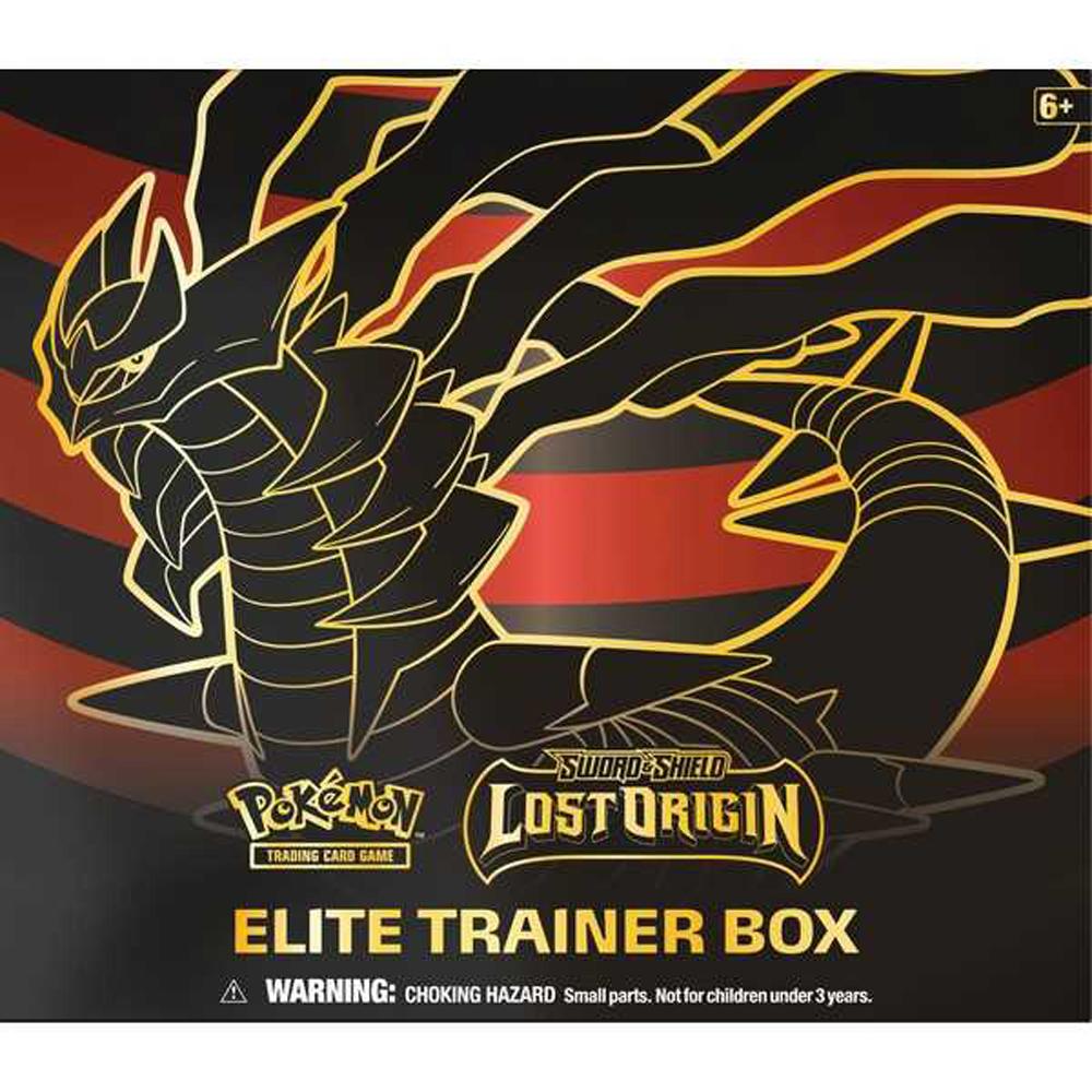 Pokemon Trading Card Game Lost Origin Elite Trainer Box with 8 Booster Packs POK85071