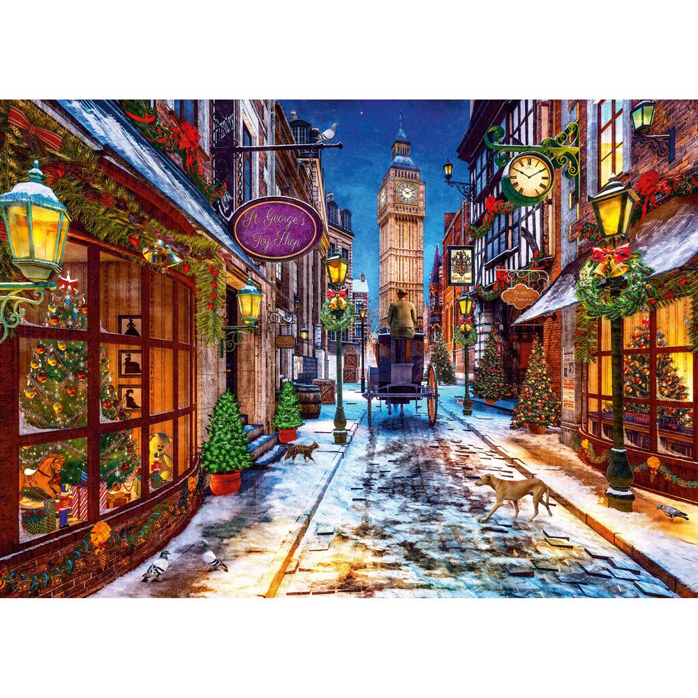 Ravensburger Christmas Time Jigsaw Puzzle 1000 Piece 70 x 50cm for Ages 12+