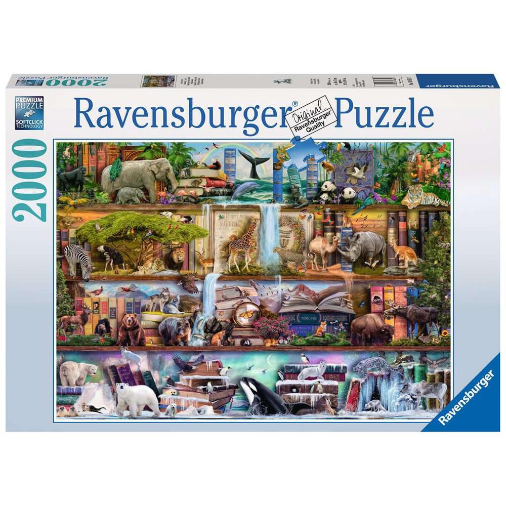 Ravensburger Wild Animal Kingdom 2000 Piece Jigsaw Puzzle 16652