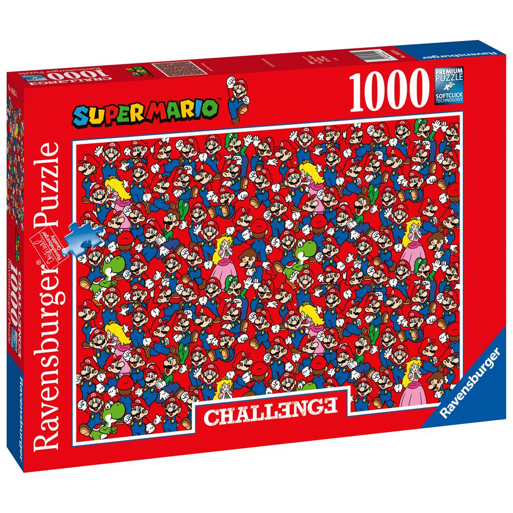 Ravensburger Super Mario Bros 1000 Piece Challenge Jigsaw Puzzle 16525