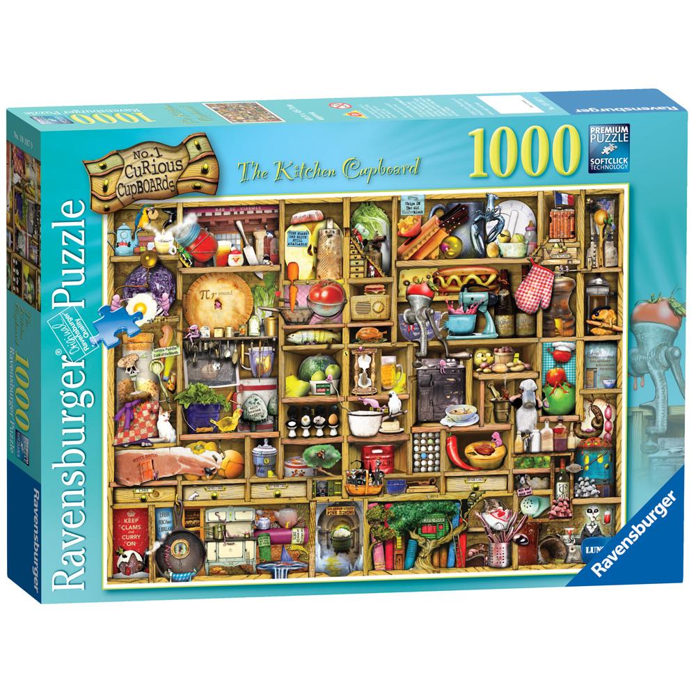 Ravensburger The Curious Cupboard No.1 The Kitchen Cupboard 1000 Piece Jigsaw Puzzle 19107