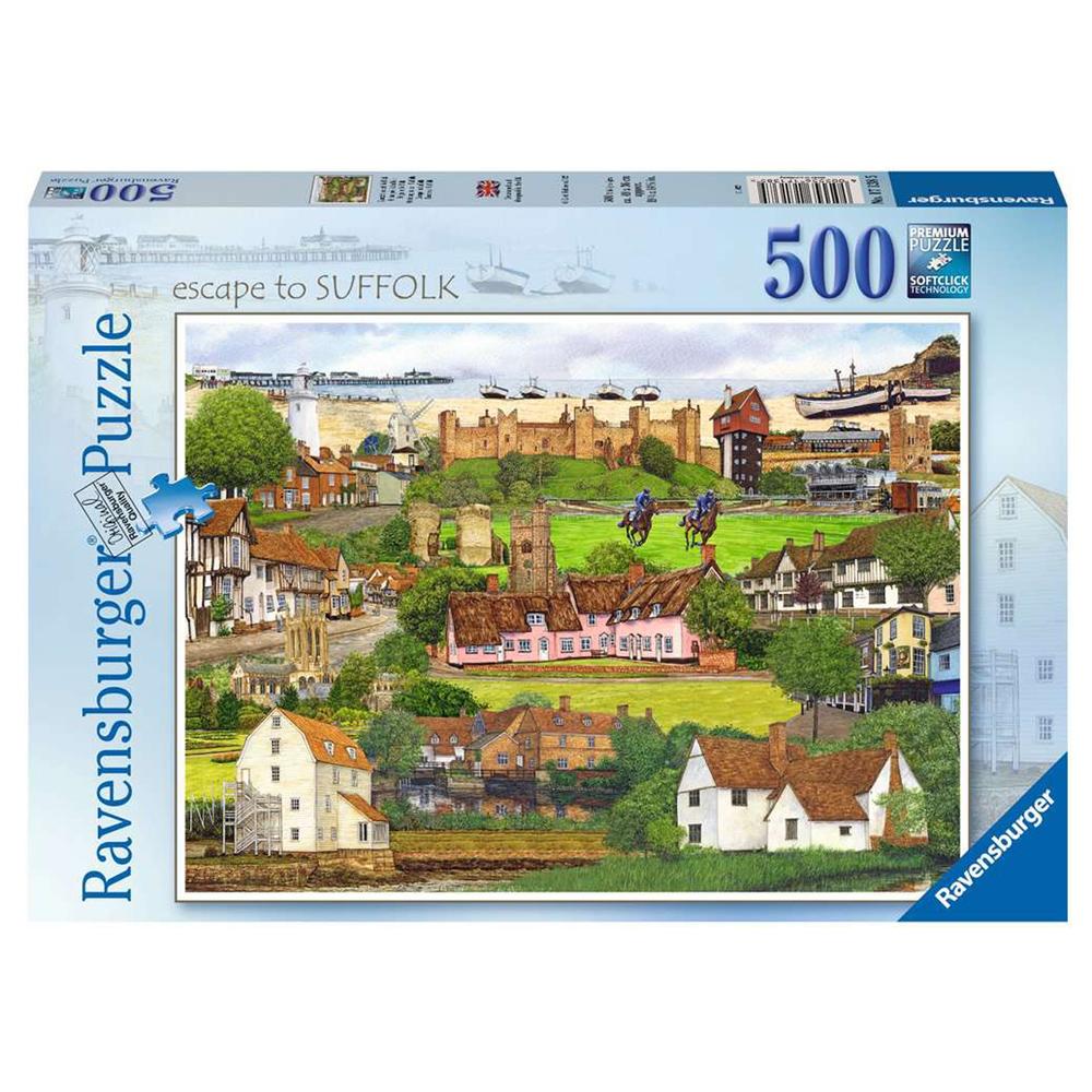 Ravensburger Escape to Suffolk 500 Piece Jigsaw Puzzle 17138
