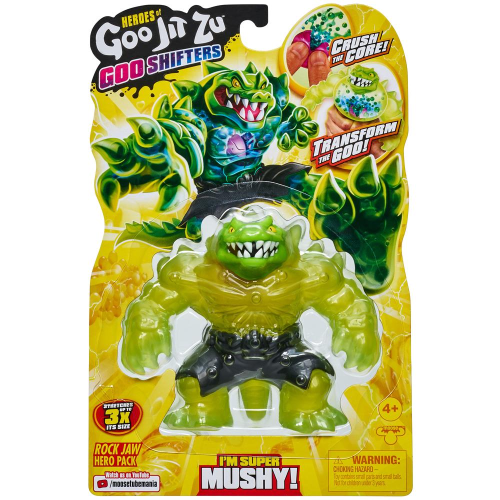 Heroes of Goo Jit Zu Goo Shifters Rock Jaw Hero Pack Mushy Figure