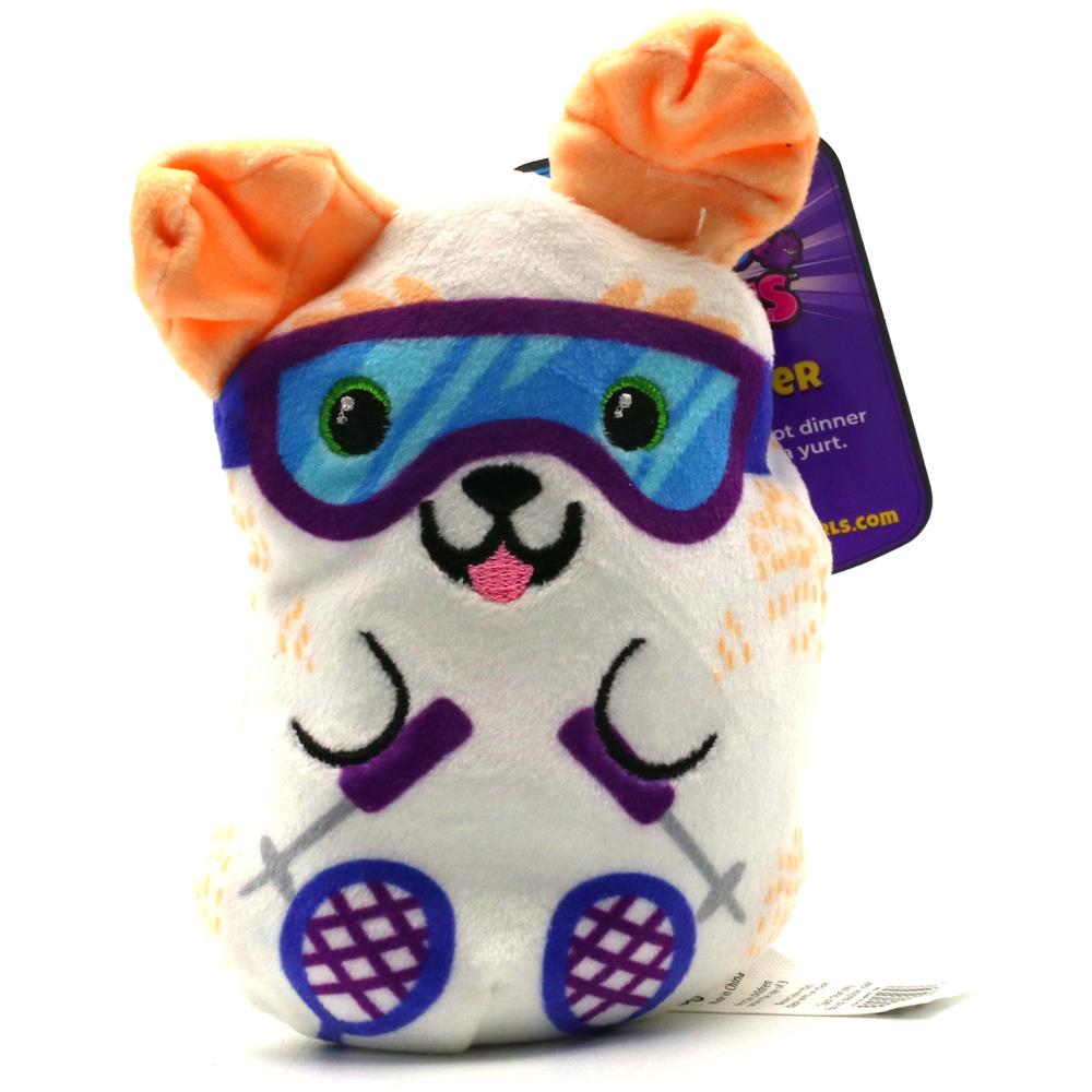 Dogs vs Squirls Bean Plush Toy 10cm Tall for Ages 4+ FLETCHER GREAT PYRENEES #69 V2000-FLETCHER