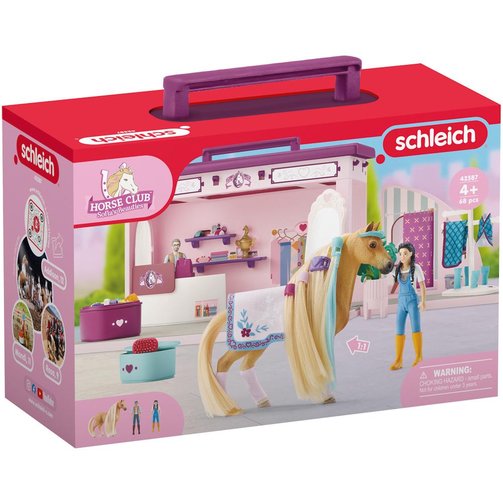 Schleich Horse Club Sophia's Beauties Pop Up Boutique with Brushable Figure 42587