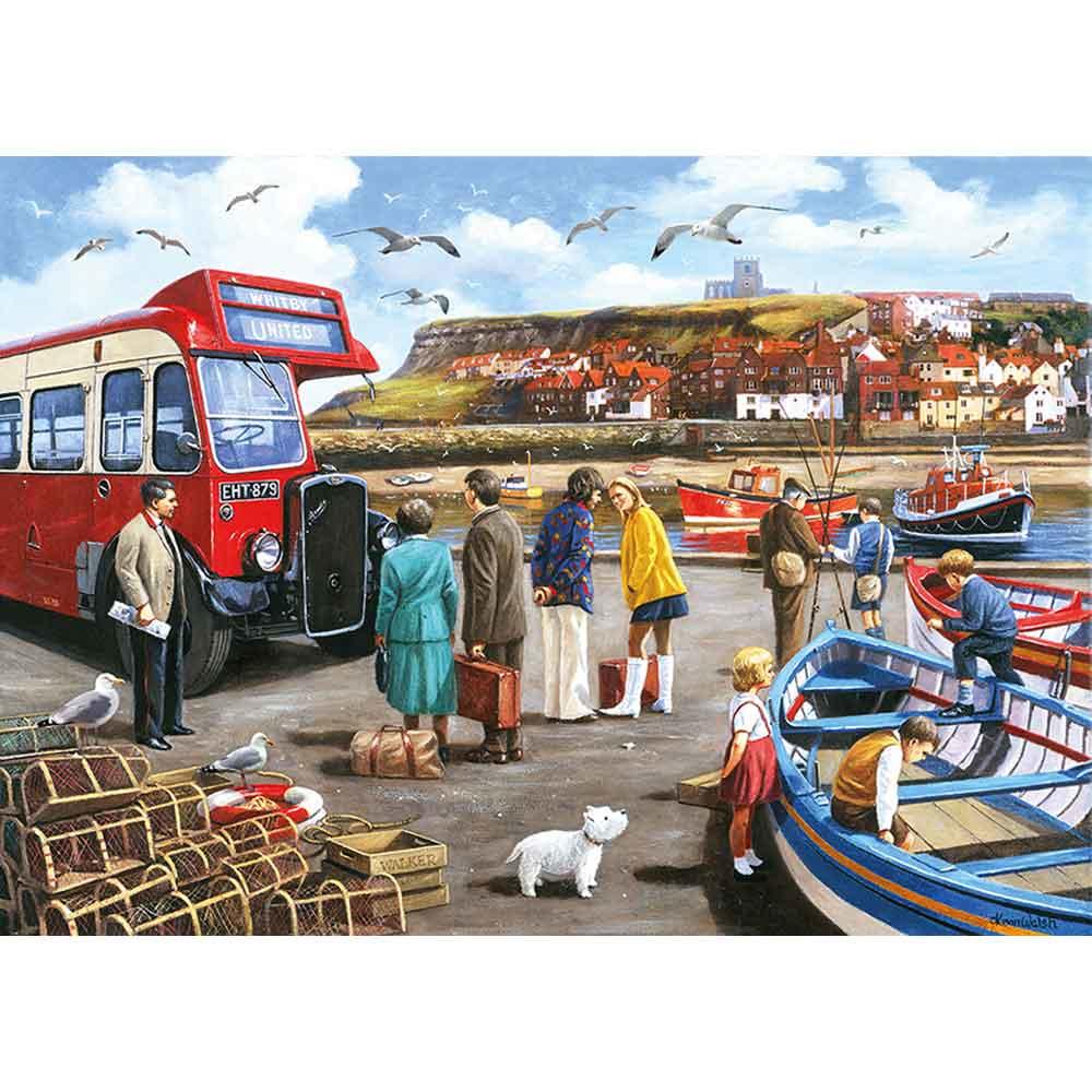 View 2 Kidicraft Whitby Kevin Walsh Nostalgia 1000 Piece Jigsaw Puzzle 33019